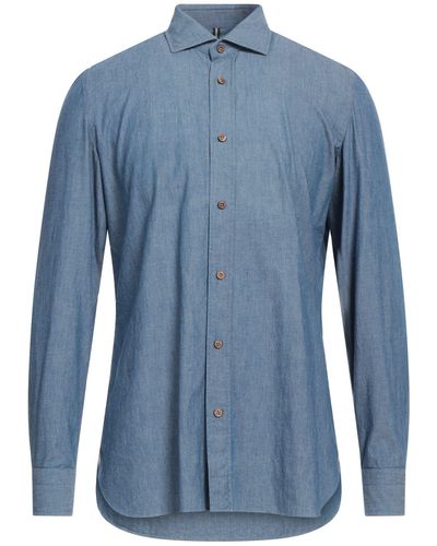 Luigi Borrelli Napoli Shirt - Blue