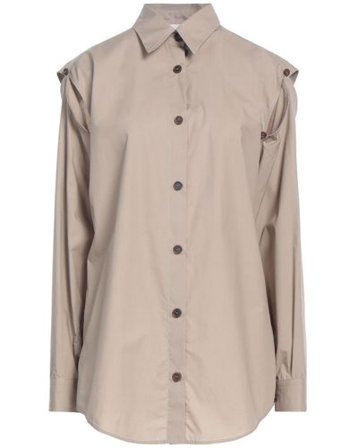 Erika Cavallini Semi Couture Shirt - Natural