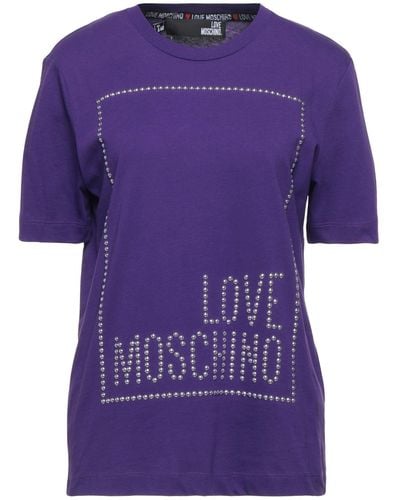 Love Moschino T-shirts - Lila