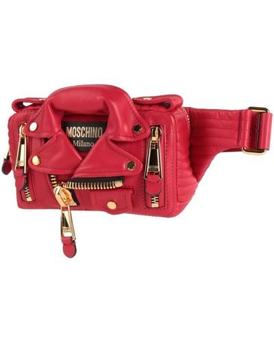 Moschino Belt Bag - Red