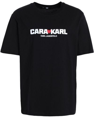 Karl Lagerfeld Camiseta - Negro