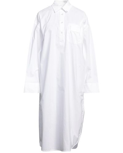REMAIN Birger Christensen Robe midi - Blanc