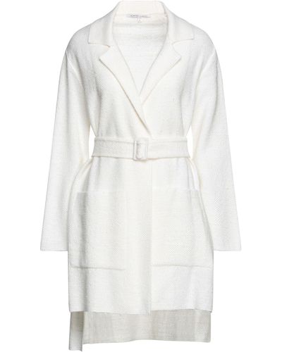 Agnona Overcoat - White