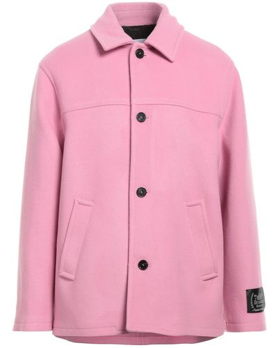 MSGM Coat Virgin Wool, Polyamide - Pink