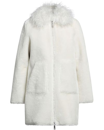 MAX&Co. Teddy Coat - White