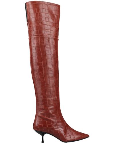 NCUB Knee Boots - Red