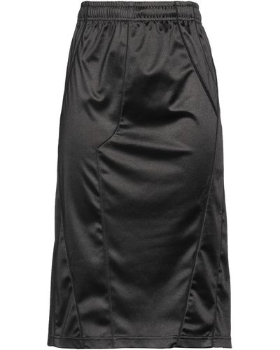 MM6 by Maison Martin Margiela Midi Skirt Polyester, Elastane - Black
