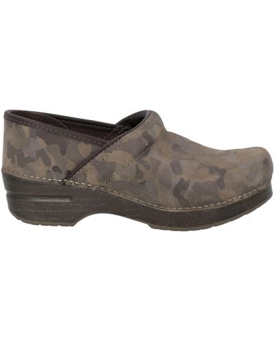 Dansko Mules & Clogs - Grey