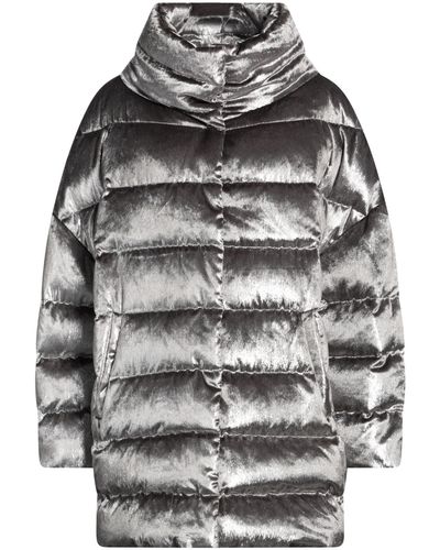 Herno Lead Puffer Polyester, Cotton, Acetate - Grey