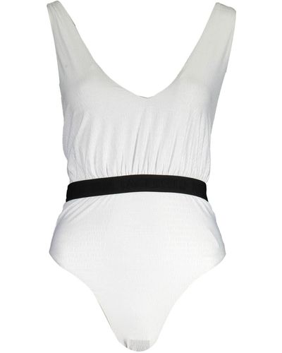 Karl Lagerfeld Badeanzug - Weiß