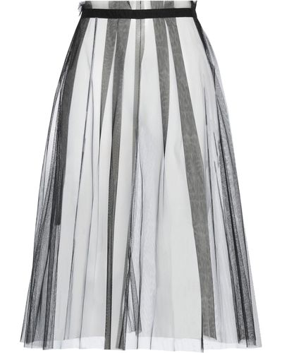 MSGM Midi Skirt - Gray