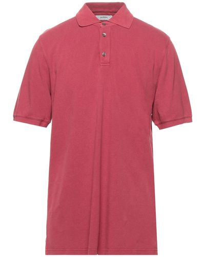 Alpha Studio Polo Shirt - Red