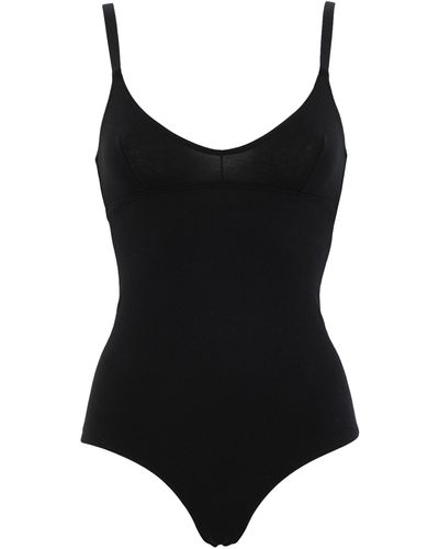 The Nude Label Lingerie Bodysuit - Black
