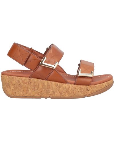 Fitflop Mules & Clogs Soft Leather - Brown
