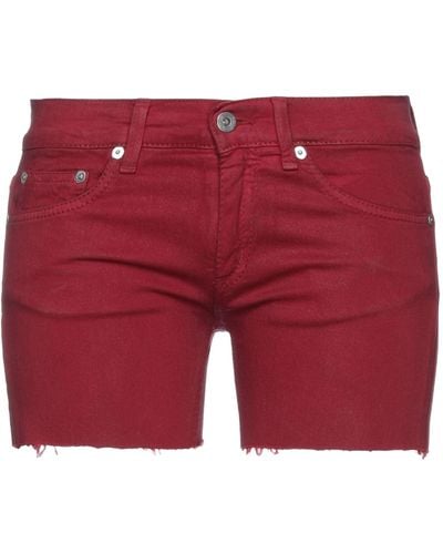Dondup Shorts Jeans - Rosso