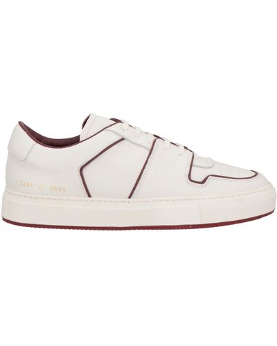 Common Projects Off Trainers Leather - White