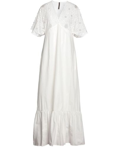 Manila Grace Maxi Dress - White