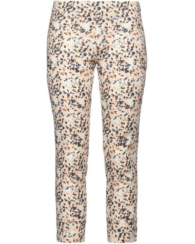 120% Lino Cropped Trousers - Natural