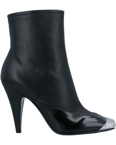 Emilio Pucci Ankle Boots Soft Leather - Black