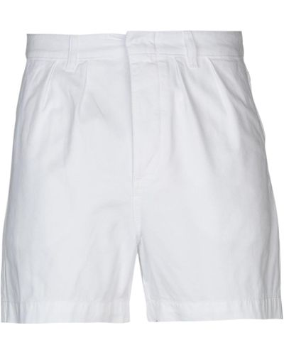 Paura Shorts & Bermuda Shorts - White