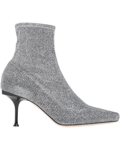 Sergio Rossi Ankle Boots - Metallic