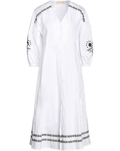Kaos Robe midi - Blanc