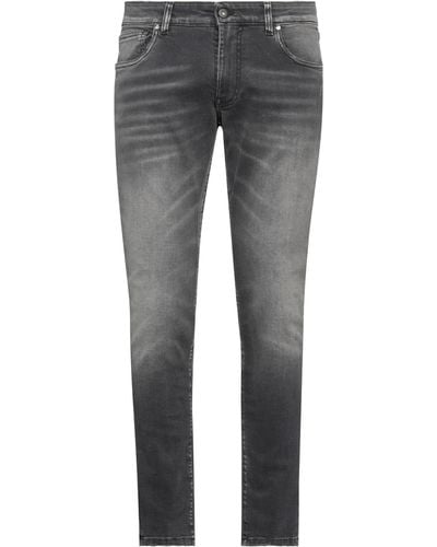 B-Used Pantaloni Jeans - Grigio