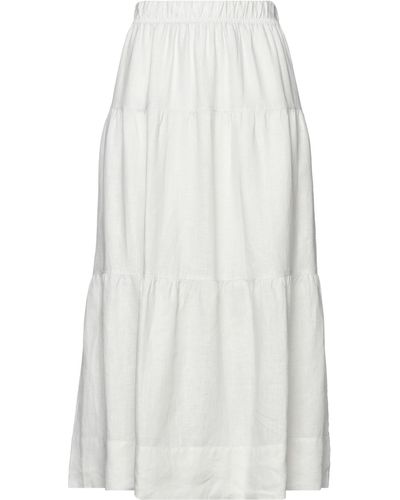 ROSSO35 Long Skirt - White