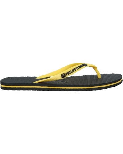 Philipp Plein Thong Sandal - Yellow