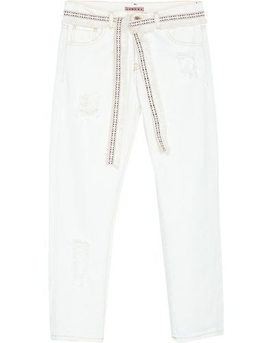 DV ROMA Pantaloni Jeans - Bianco