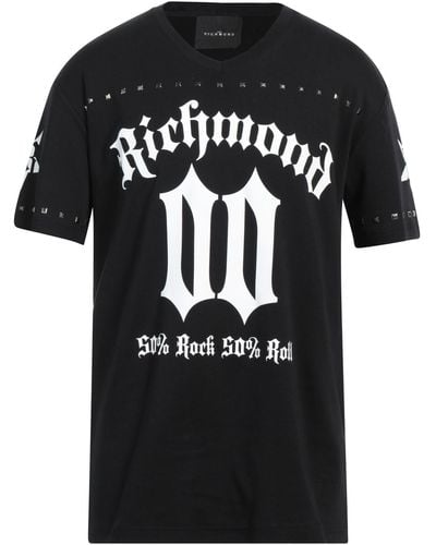 John Richmond T-shirts - Schwarz