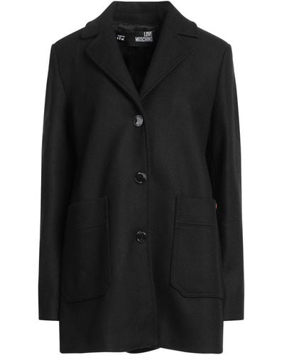 Love Moschino Coat - Black