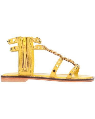 CafeNoir Sandals - Yellow