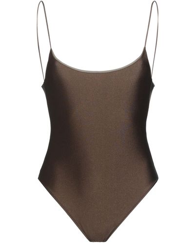 WIKINI One-piece Swimsuit - Brown
