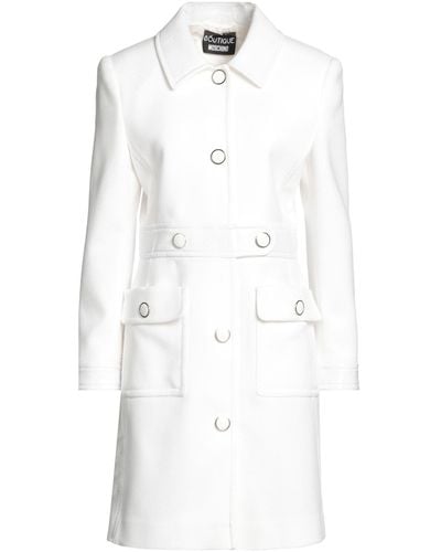Boutique Moschino Coat - White