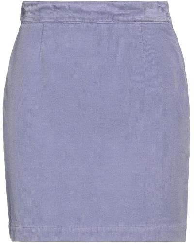 Grifoni Mini Skirt - Blue