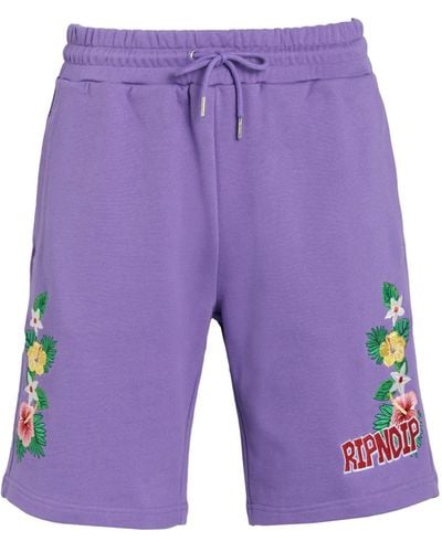 RIPNDIP Shorts & Bermuda Shorts - Purple