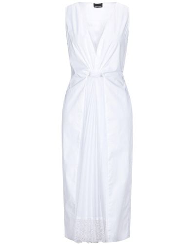 Ermanno Scervino Midi Dress - White