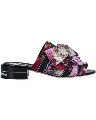 Dolce & Gabbana Sandals - Purple