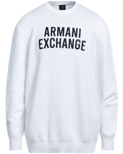 Armani Exchange Pullover - Weiß