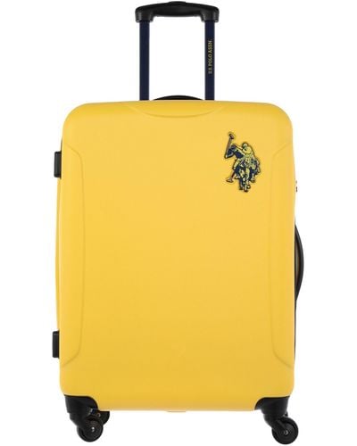 U.S. POLO ASSN. Wheeled Luggage - Yellow