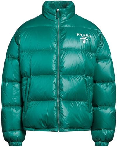 Prada Plumífero y acolchado - Verde