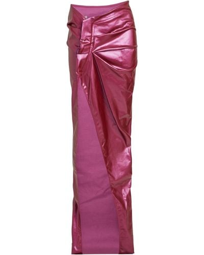 Rick Owens Mini Skirt - Purple