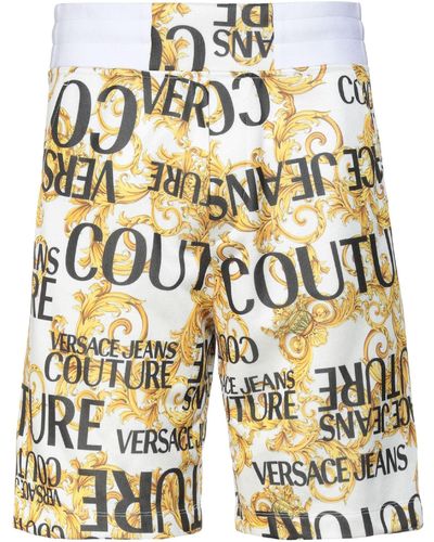 Versace Jeans Couture Shorts E Bermuda - Bianco