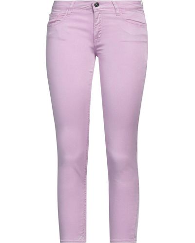 CYCLE Cropped Trousers - Purple