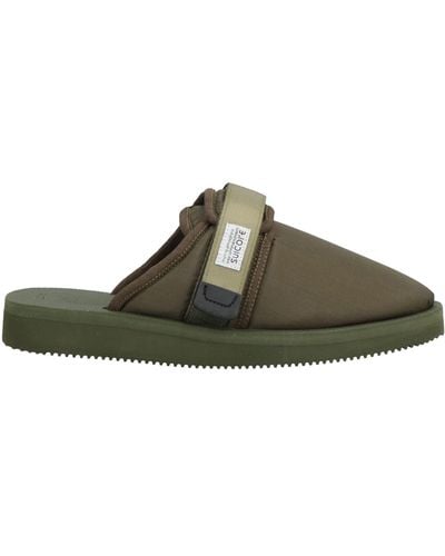 Suicoke Mules & Clogs - Green