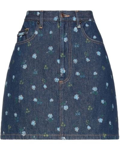 Marc Jacobs Jupe en jean - Bleu