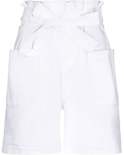 RED Valentino Denim Shorts - White