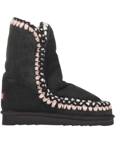 Mou Ankle Boots - Black