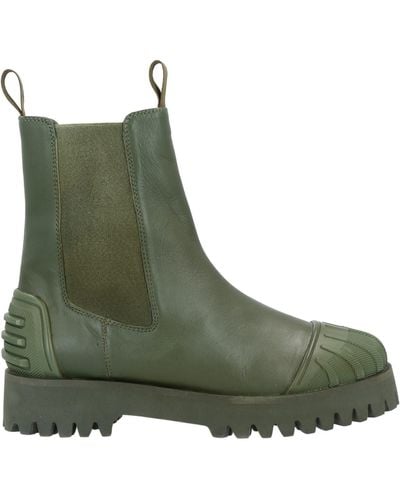 La Carrie Ankle Boots - Green